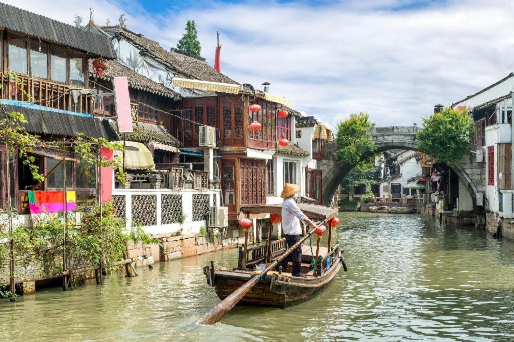 Hotel Ahn Luh Zhu Jia Jiao à Shanghai Extérieur photo