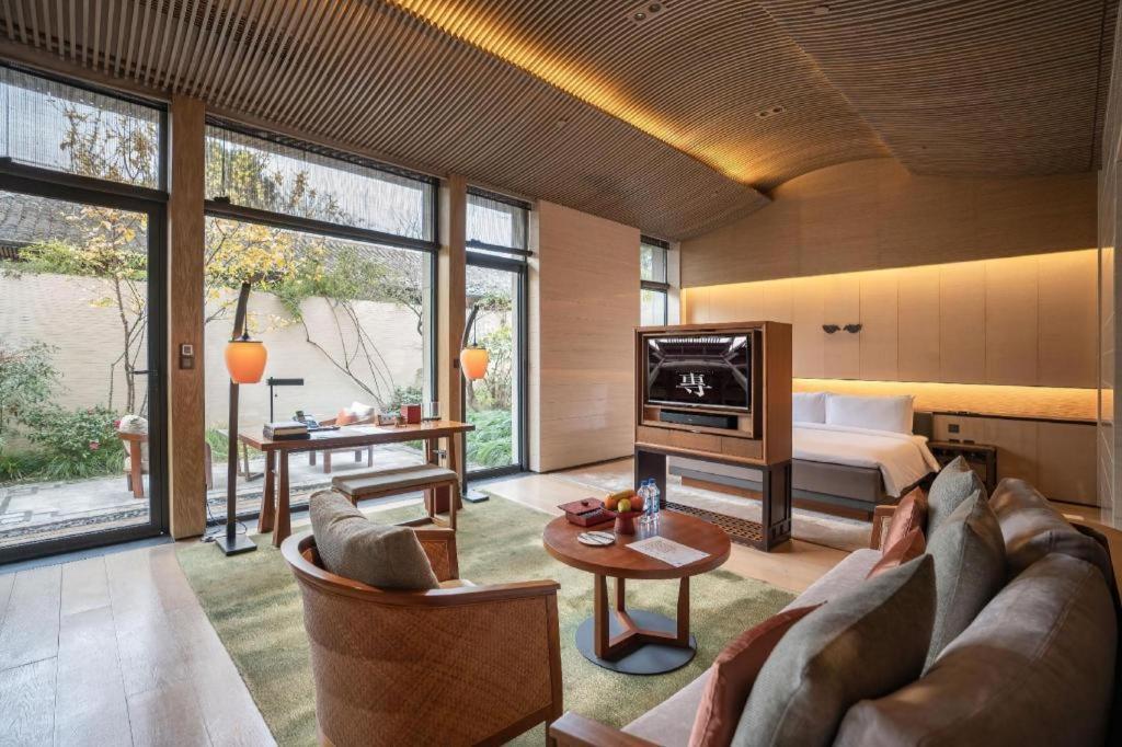Hotel Ahn Luh Zhu Jia Jiao à Shanghai Extérieur photo
