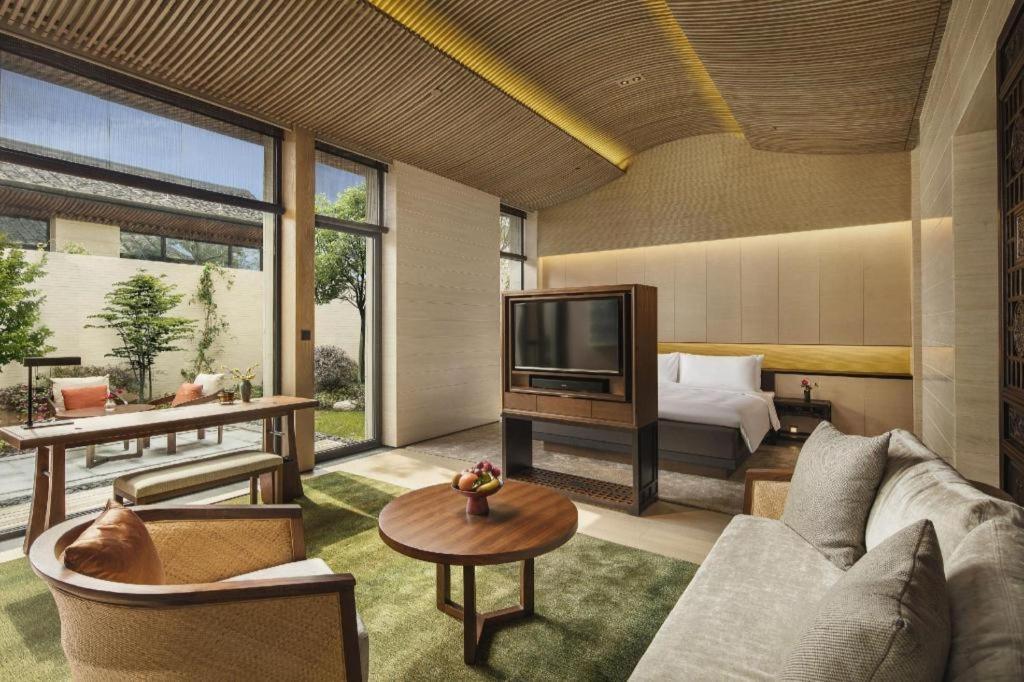 Hotel Ahn Luh Zhu Jia Jiao à Shanghai Extérieur photo
